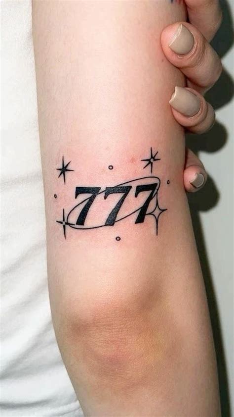 777 Tattoo Meaning: Unveiling The Symbolism .
